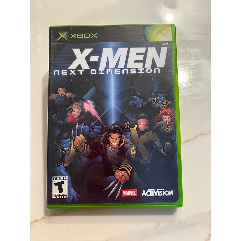 X-Men Next Dimension & X2 Wolverine's Revenge Xbox Game Bundle Marvel Activision